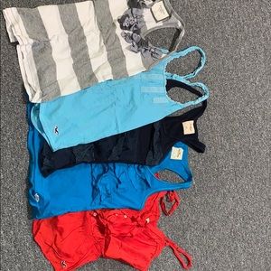 Hollister and Abercrombie tank top bundle